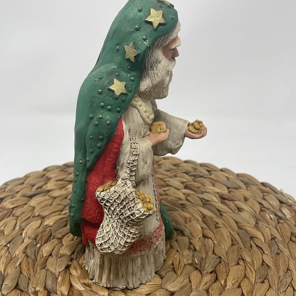 C. LEWIS STARMAN Vintage Folk Art Bearded Robed Man 1986 - Picture 5 of 6